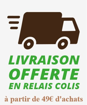 Livraison offerte à partir de 45 € d'achats en relais colis dpd